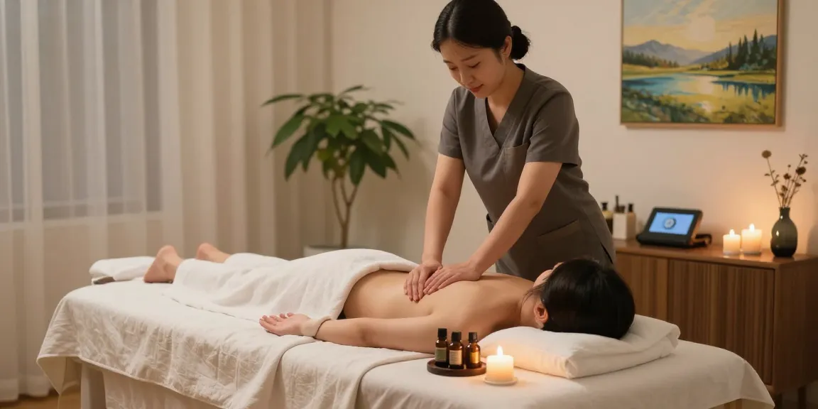Experience a soothing 안양출장마사지 in a tranquil home setting with calming ambiance and professional touch.