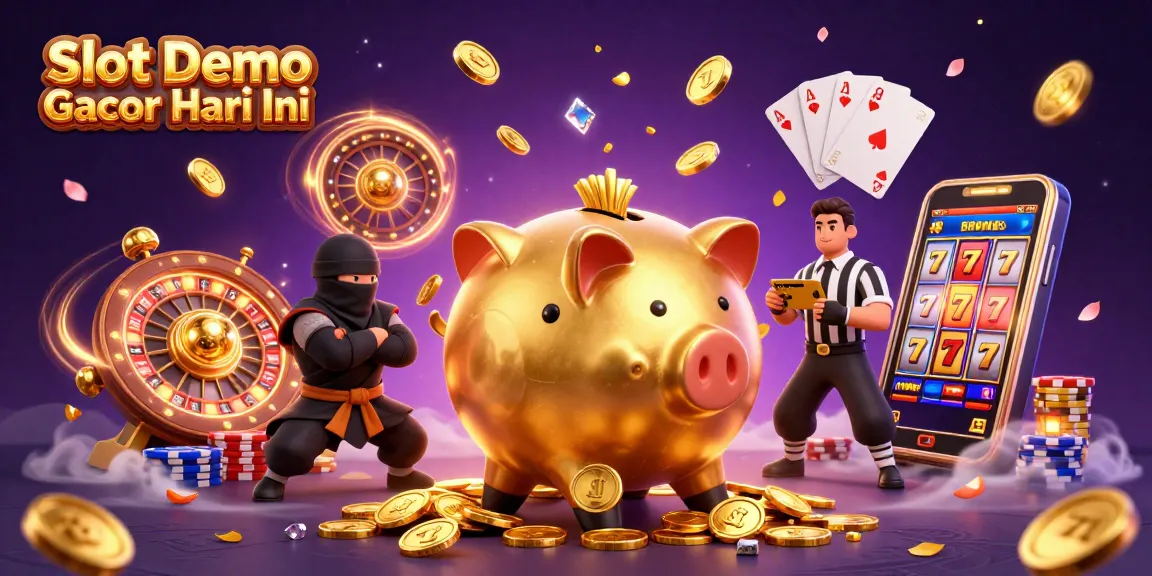 Experience the thrill of Slot Demo Gacor Hari Ini with dynamic 3D illustration action!